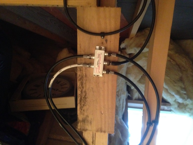 Digital TV Aerial Installation in a loft TV Aerials Manchester