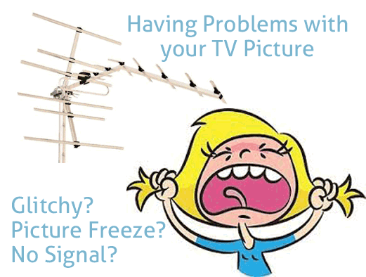 getting no signal on TV